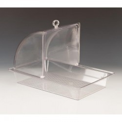 Zicco ZCP-447 Polycarbonate Storage Container with Rolltop Lid, 28x43x28 cm - Zicco