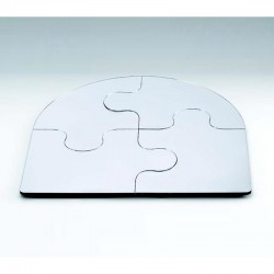 Zicco ZCP-457 حامل عرض مرآة بزاوية أحجية، 50 سم - Zicco