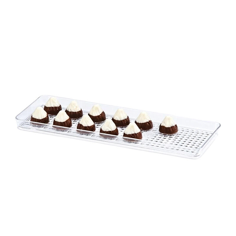 Zicco ZCP-460 Polycarbonate Chocolate Display Tray, 10x30 cm - Zicco