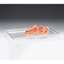 Zicco ZCP-467 Polycarbonate Tray Acrylic Watermelon Display Tray, 55x35.5 cm, Clear - Zicco