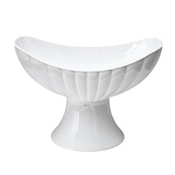 Zicco ZCP-476 وعاء عرض جندول من البولي كربونات، 42.5 × 25.5 × 29 سم، أبيض - Zicco