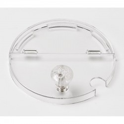 Zicco ZCP-508 Крышка дисплея из поликарбоната, 11,5 см - Zicco