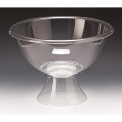 Zicco ZCP-514 وعاء عرض قائم من البولي كربونات، 45 سم، شفاف - Zicco