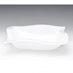 Zicco ZCP-515 Polycarbonate Display Bowl, 29x29 cm, White - Zicco