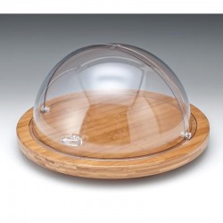 Zicco ZCP-519 Round Fan with Wooden Bottom and Lid, 38 cm - Zicco