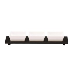 Zicco ZCP-547 حامل خدمة صحن النموذج الأكريليكي، 32 × 10 سم - Zicco