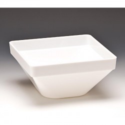 Zicco ZCP-559 وعاء بولي كربونات، 22 × 22 × 11 سم، أبيض - Zicco