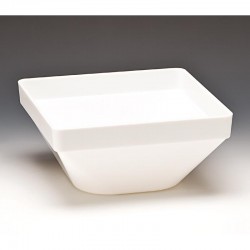 Zicco ZCP-560 وعاء بولي كربونات، 26x26x26x12 سم، أبيض - Zicco