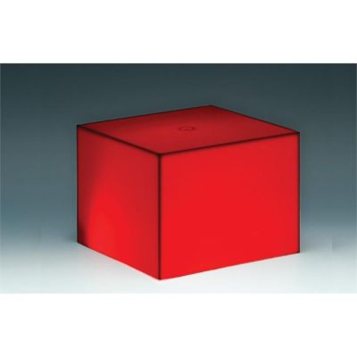 Zicco ZCP-567 Polycarbonate Illuminated Display Riser, 20x20x15 cm - Zicco
