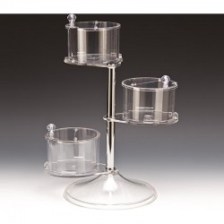 Zicco ZCP-579 Регулируемая подставка для демонстрации из поликарбоната, 25x44 см - Zicco