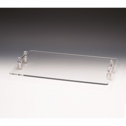 Zicco ZCP-584 Acrylic Rectangular Display Stand, 60x40 cm - Zicco