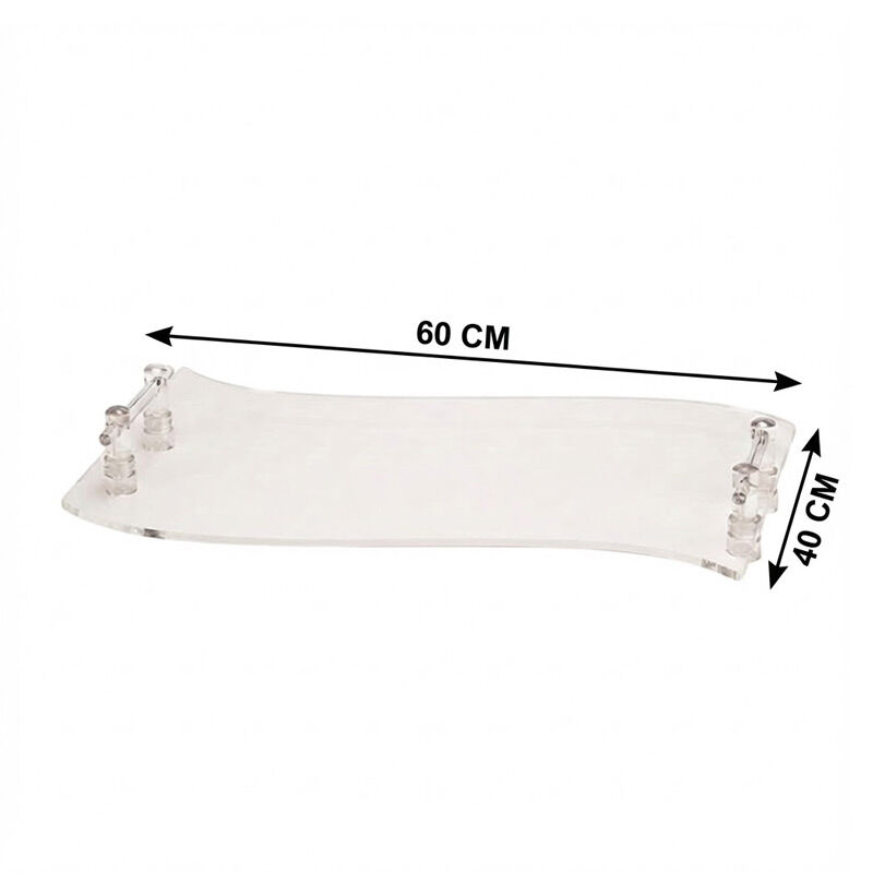 Zicco ZCP-585 حامل عرض أكريليك S، 60 × 40 سم - Zicco