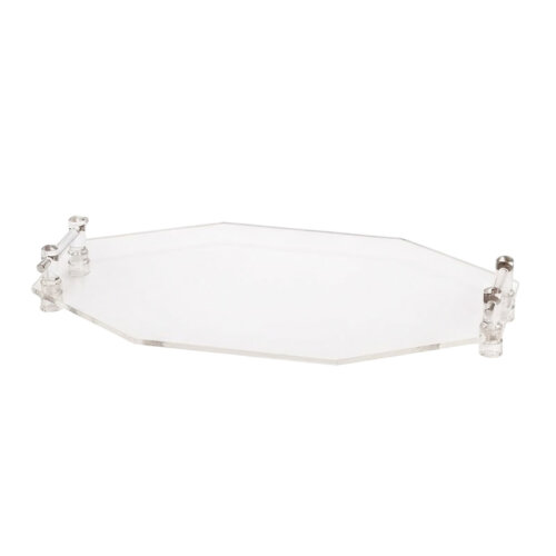 Zicco ZCP-587 Acrylic Octagon Display Stand, 60x40 cm - 1