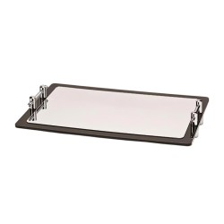 Zicco ZCP-589 Rectangular Display Stand with Mirror Stand, 60x40 cm - Zicco