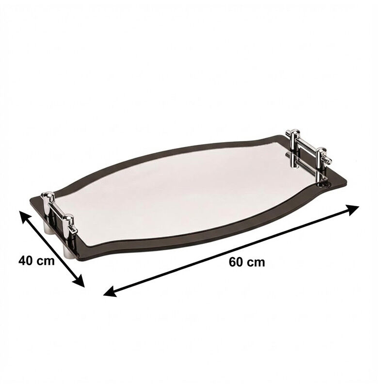 Zicco ZCP-591 Curved Display Stand with Mirror, 60x40 cm - Zicco