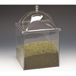 Zicco ZCP-599 Polycarbonate Acrylic Jar with Lid, 20x20 cm - Zicco