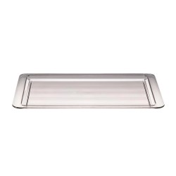 Zicco ZCP-600 Polycarbonate Display Tray, 32.5x53 cm, Clear - Zicco