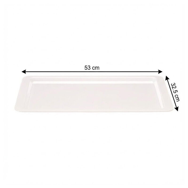 Zicco ZCP-600 Дисплейный лоток из поликарбоната, 32,5x53 см, белый - Zicco