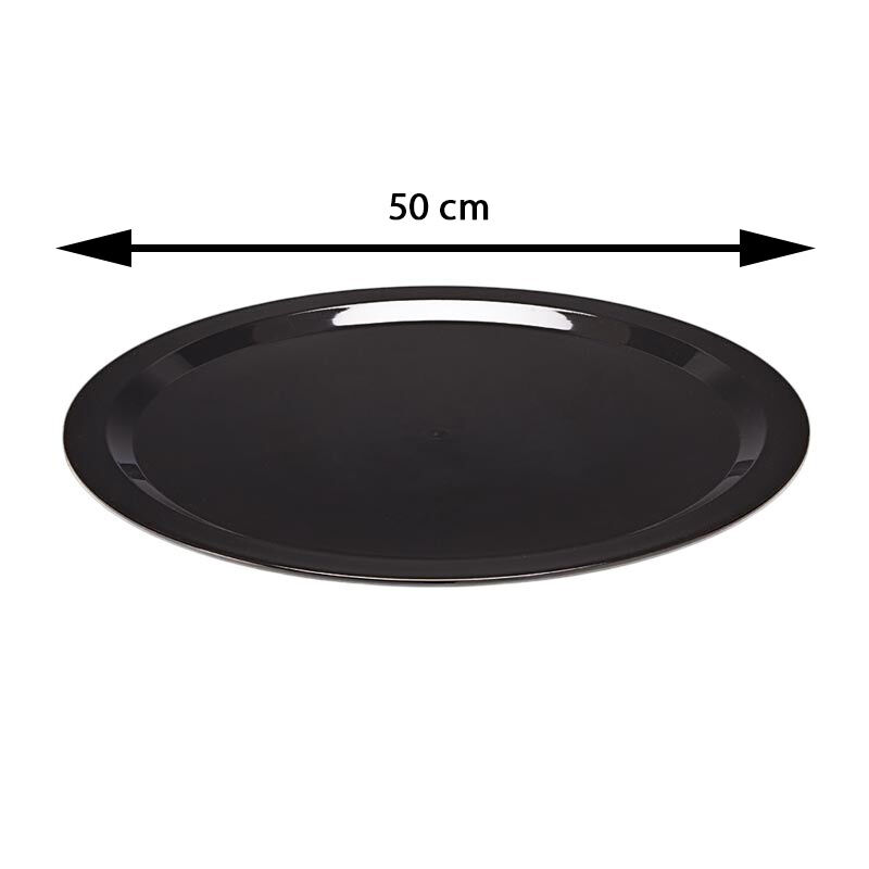 Zicco ZCP-601 Polycarbonate Display Tray, 50 cm, Black - Zicco