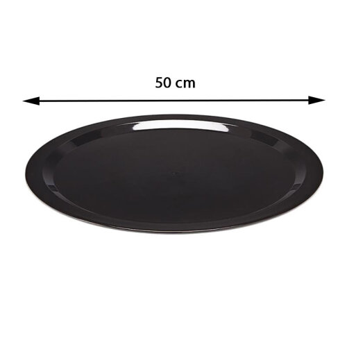 Zicco ZCP-601 Polycarbonate Display Tray, 50 cm, Black - 2
