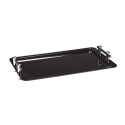Zicco ZCP-615 Polycarbonate Display Tray, 32.5x53 cm, Black - Zicco