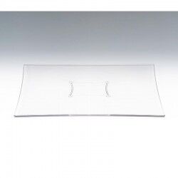 Zicco ZCP-625 Polycarbonate Display Plate, 35x35 cm, Clear - Zicco