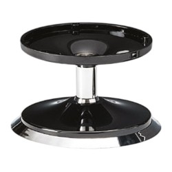 Zicco ZCP-641 Polycarbonate Display Riser, 16.5x10 cm, Black - Zicco