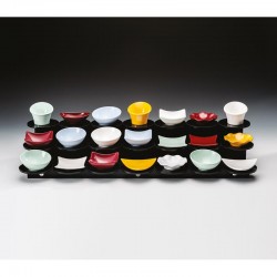 Zicco ZCP-646 Acrylic Display Stand, 3 Tier, 30x72 cm - Zicco