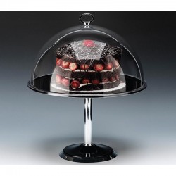 Zicco ZCP-656 Вентилятор с крышкой из поликарбоната, меламиновое дно, 33x39 см, черный - Zicco