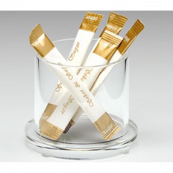 Zicco ZCP-670 Acrylic Stick Sachet Sugar Bowl, 7-8.5x7 cm - Zicco