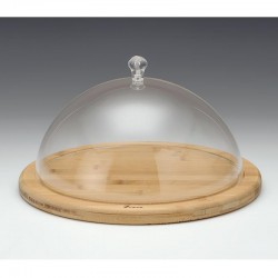 Zicco ZCP-688 Round Fan, Acrylic Cover, Wooden Base, 30 cm - Zicco