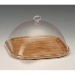 Zicco ZCP-697 Acrylic Covered Fan with Wooden Base, 30x30x15 cm - Zicco