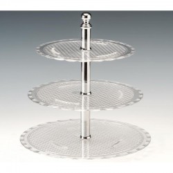 Zicco ZCP-713 Polycarbonate Display Stand, 31 cm, Clear - Zicco