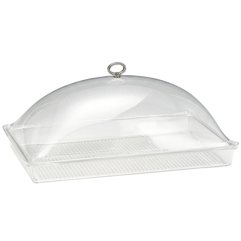 Zicco ZCP-739 Acrylic Covered Storage Container with Polycarbonate Tray, 31x46x16 cm - Zicco