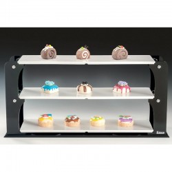 Zicco ZCP-744 Melamine Display Stand with Tray, 20x80 cm - Zicco