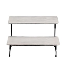 Zicco - Zicco ZCP-788 Telli Melamin Teşhir Standı, 33x30x17 cm, Siyah