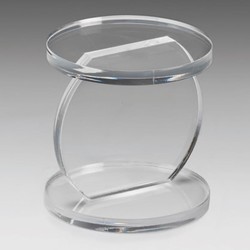 Zicco ZCP-794 حامل عرض أكريليك، شفاف - Zicco