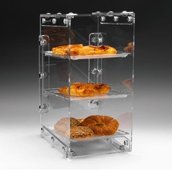 Zicco ZCP-815 Acrylic Display Stand, 3 Tier, 25x33x51 cm - Zicco