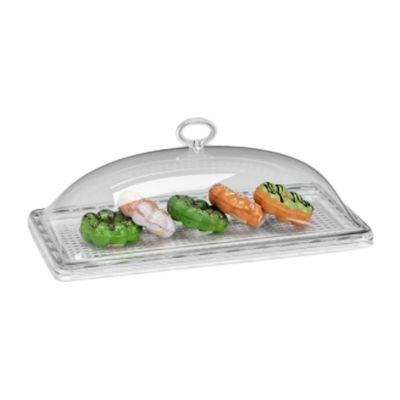 Zicco ZCP-830 Akrilik Kapaklı Polikarbon Fanus, 17.5x32.5x11 cm - 1