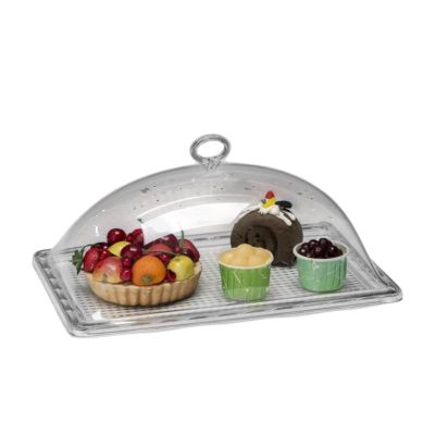 Zicco ZCP-831 Akrilik Kapaklı Polikarbon Fanus, 22.5x32.5x11 cm - 1
