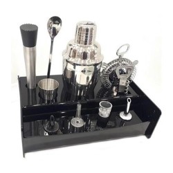 Zicco ZCP-837 Yinyang Akrilik Bar Kokteyl Seti, 11 Parça - Zicco