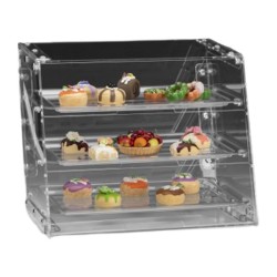 Zicco ZCP-845 حامل عرض متقاطع من البولي كربونات ثلاثي الطبقات، 54 × 43 سم - Zicco