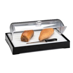 Zicco ZCP-868 Bread Cutting Board with Roll Top Lid, 36x57 cm - Zicco