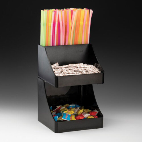 Zicco ZCP 877 Polikarbonat 2 Katlı Çok Amaçlı Teşhir Standı, Siyah - Zicco (1)