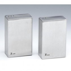 Zicco ZKC-089 Steel Salt and Pepper Shaker, 8 cm - Zicco
