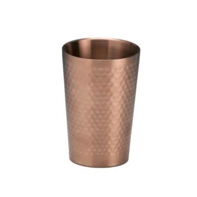 Zicco ZKC-836 Çelik Çift Duvarlı Kokteyl Bardak, 350 cl, Bakır - 1