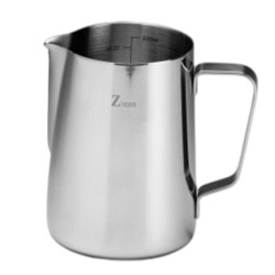 Zicco ZKC-838 Barista Milk Pot & Pitcher with Steel Scale, 350 ml 