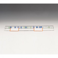 Zicco ZXP-407 Acrylic Order Holder, 50 cm, Clear - Zicco