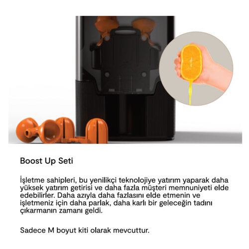 Zummo Viva Advance Otomatik Narenciye Portakal Sıkma Makinesi, Füme - 7