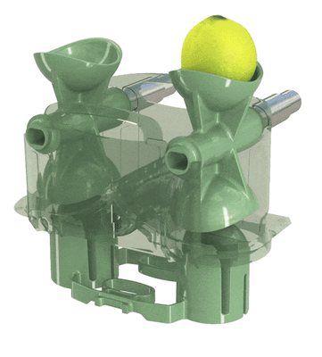 Zummo عصارة البرتقال الأوتوماتيكية Zummo من فيفا الأوتوماتيكية للبرتقال، أسود - Zummo